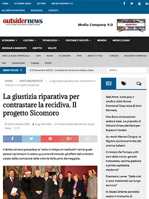 outsidernews-rassegna-stampa outsidernews rassegna stampa progetto sicomoro - prison fellowship italia