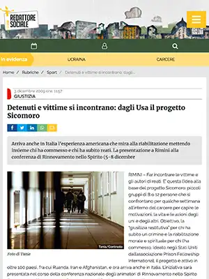 redattoresociale-rassegna-stampa redattoresociale rassegna stampa progetto sicomoro - prison fellowship italia