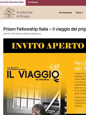 diocesipesaro-stampa-viaggioprigioniero diocesipesaro stampa viaggioprigioniero il viaggio del prigioniero - prison fellowship italia