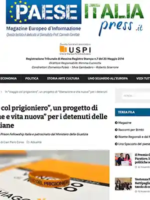 paeseit-stampa-viaggioprigioniero paeseit stampa viaggioprigioniero il viaggio del prigioniero - prison fellowship italia