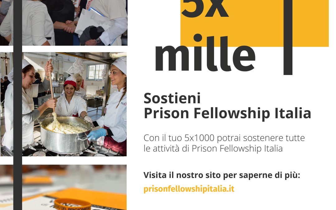Comunicazione ai Sostenitori e ai Visitatori del Sito Web di Prison Fellowship Italia