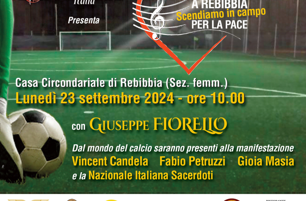 A Rebibbia scendiamo in campo per la pace