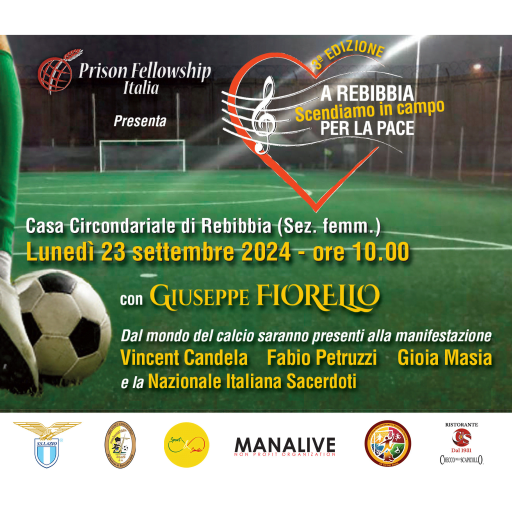 A Rebibbia scendiamo in campo per la pace